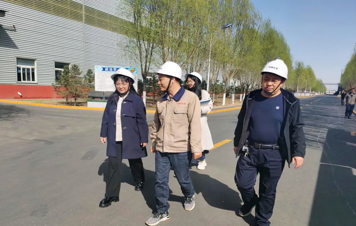 察右前旗委常委、政府副旗長馬建波蒞臨公司調(diào)研指導(dǎo)工作