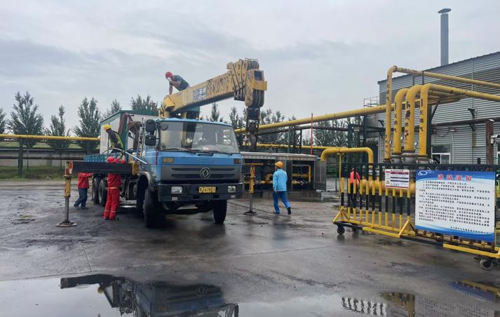 風雨無阻復供氣 齊心協力保生產 ——烏蘭察布旭峰炭素成功應對停氣危機